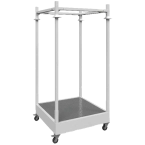 держатель для биг-бэга 1800 с поддоном на колесах фото