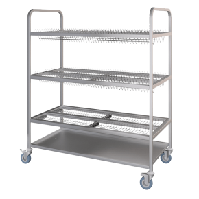 тележка для тарелок и стаканов 1200x600x1440 мм фото