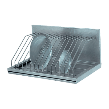 полка для крышек из нержавейки 290x600x350 фото