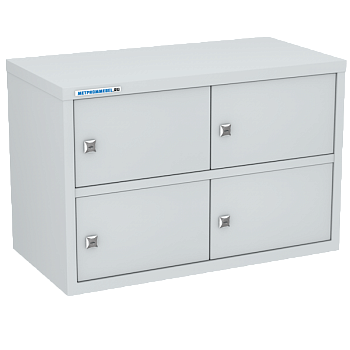 индивидуальный шкаф кассира на 4 отделения фото