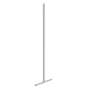 стойка мобильного ограждения 2055x600x25 боковая фото