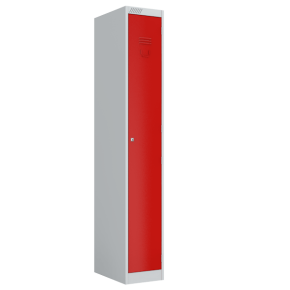 шкаф офисный для одежды одностворчатый цветной фото