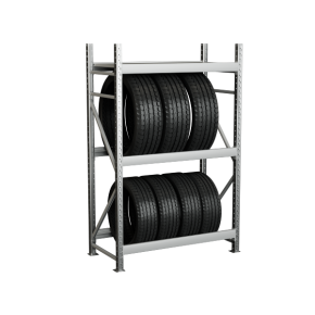 стеллаж для хранения среднегрузовых колес и шин вертикально 2002x1204x656 фото