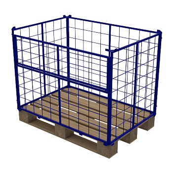 ограждение для европоддона сетчатое опс 1 фото