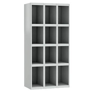 шкаф для сумок открытый на 12 ячеек фото