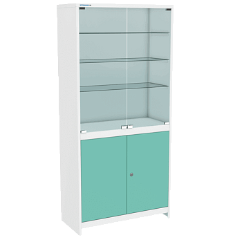 медицинский двухстворчатый шкаф шмс-2-ц фото