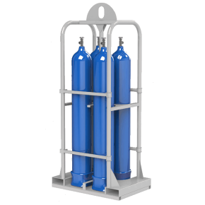 корзина для 4 газовых баллонов фото