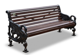 чугунная скамья фото