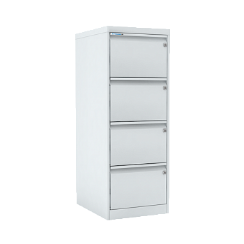 шкаф картотечный шк-4 а4 с мастер-системой и замками на каждой ячейке фото