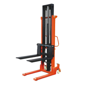 штабелер гидравлический 1,0 т 1,6 м с раздвижными вилами фото