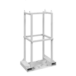 контейнер (паллета) для 4 кислородных газовых баллонов кгб-04 увеличенный фото