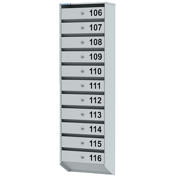 почтовый ящик на 11 ячеек базис фото