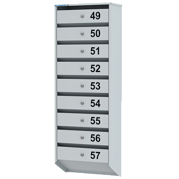 почтовый ящик на 9 ячеек базис фото