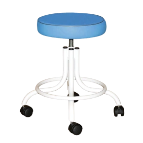 табурет винтовой т01-1 синий фото
