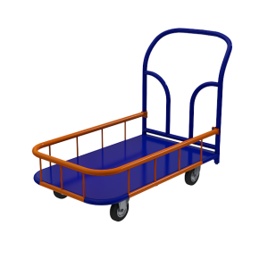 тележка платформенная с бортом тпб 3 фото