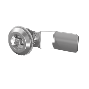 щитовой замок четырехугольный с изогнутым ригелем фото