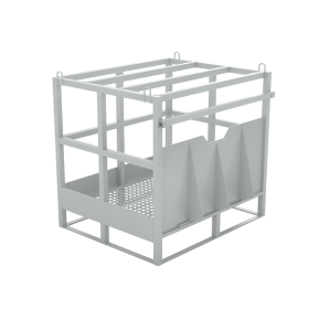 контейнер для 12 кислородных баллонов с перекладиной фото