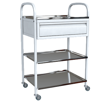 стол манипуляционный медицинский с 1 ящиком фото