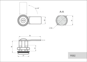 замок для щитовой металлический с одинаковыми ключами фото