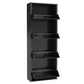 шкафчик обувной металлический 4 полки фото