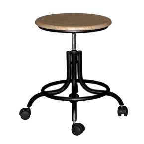 табурет мдф винтовой т01-1 кремовый фото