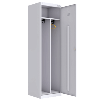 шкаф для одежды одностворчатый на два отделения фото