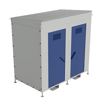 хранилище для кислородных баллонов 01 фото