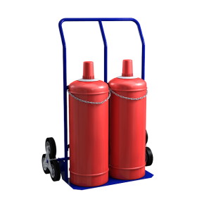 тележка лестничная для перевозки газовых баллонов фото