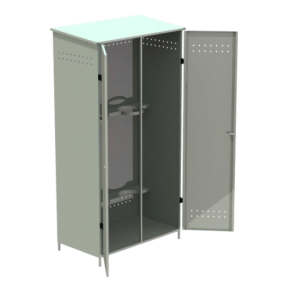 шкаф для 2 кислородных газовых баллонов фото