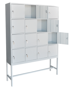 шкаф для хранения 16 ячеек на подставке фото