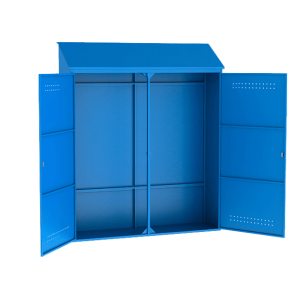 металлический шкаф для рампы 2000х500х2400 мм фото