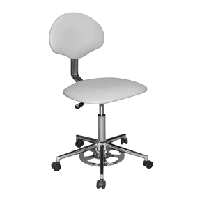 кресло с ножным подъемом кр12 (обивка) белое фото