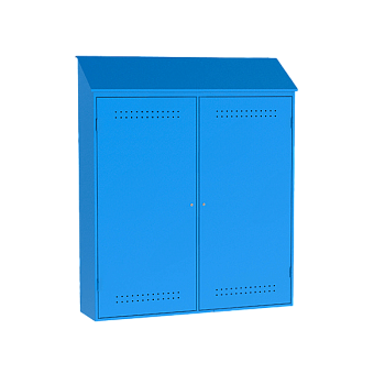 металлический шкаф для рампы 2000х500х2400 мм фото