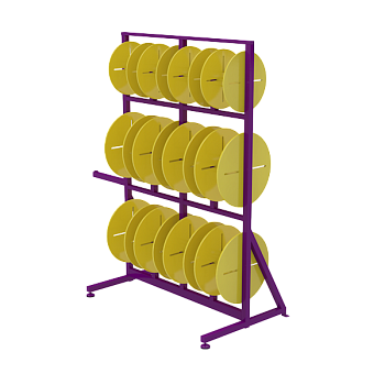 стеллаж для бухт распределительный 12 фото