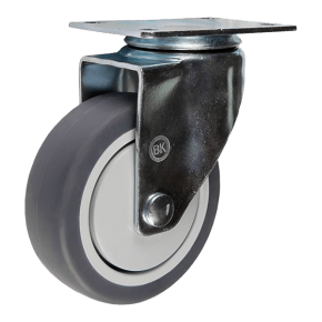 колесо аппаратное термопластичная резина поворотное фото