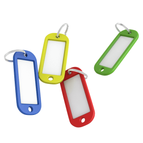 бирки пластиковые для ключей фото