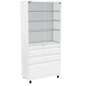 медицинский шкаф шмс-2-р-4/2 фото