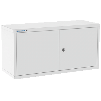 полка медицинская с металлическими дверцами пн-2 фото