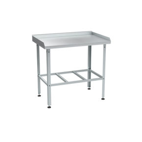 стол из нержавейки обвалочный 870x950x600 фото