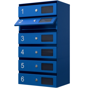 почтовый ящик 6-секционный серия ультра фото