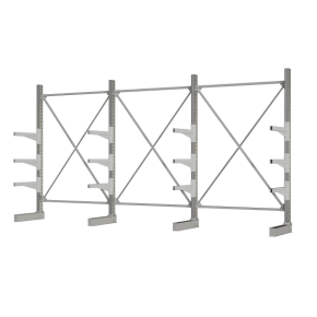 консольный стеллаж кср односторонний тройной фото