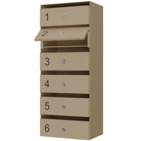 почтовый ящик 6-секционный серия ультра смарт фото