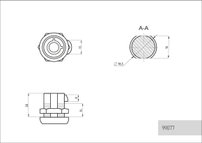 замок для металлической мебели трубчатый с автоматической защелкой фото