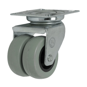 колесо аппаратное полиуретановое сдвоенное фото