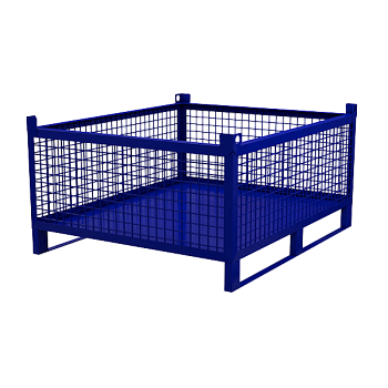 контейнер металлический сетчатый кс-12 фото