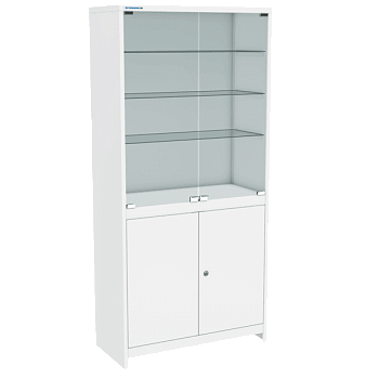 медицинский двухстворчатый шкаф шмс-2 фото