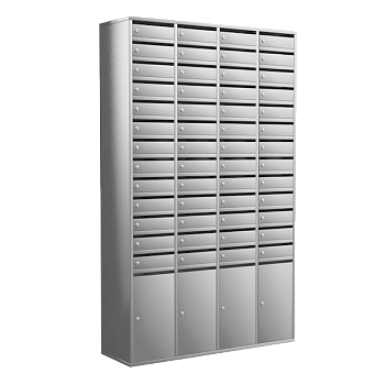 шкаф абонентский почтовый на 56 ячеек фото