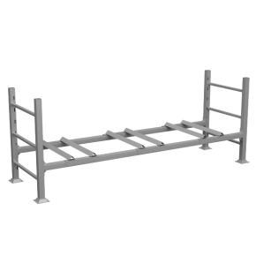 паллета для 3 бочек с тремя блоками фиксации фото