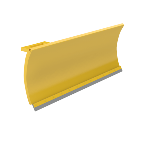 отвал для снега поворотный ручной фото