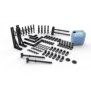 набор оснастки для сварочного стола №3: стандартный (84 предмета) фото